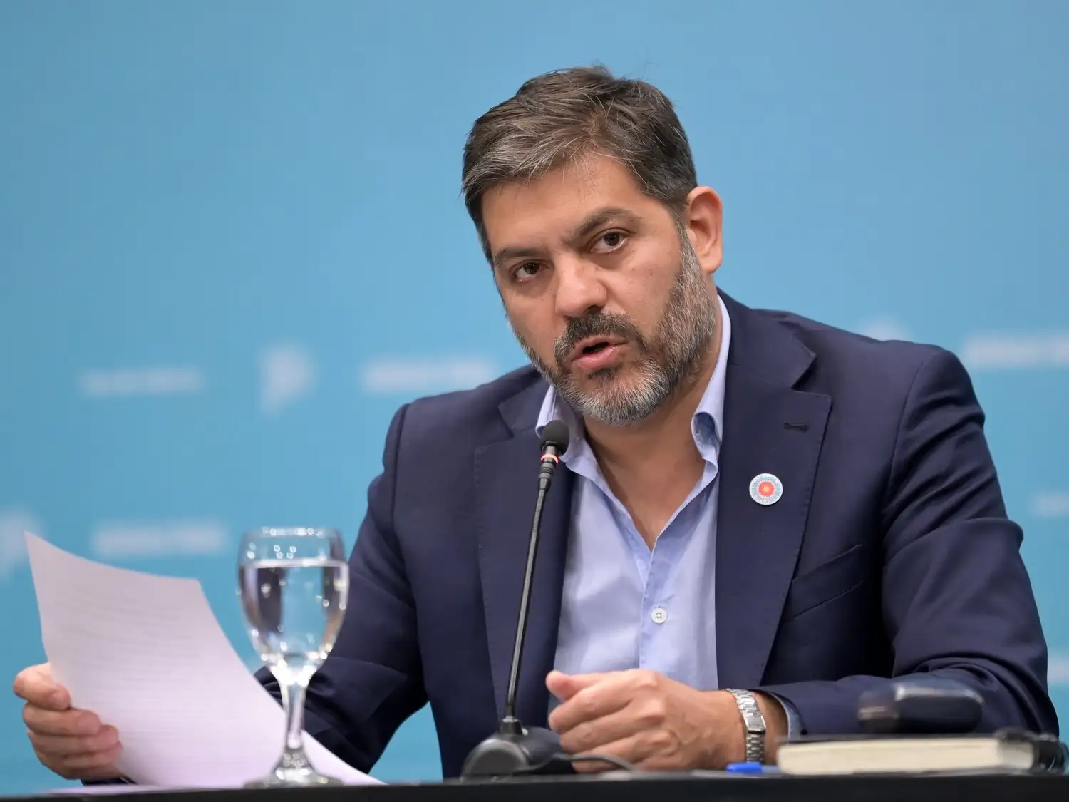 El jefe de Gabinete de la provincia de Buenos Aires, Carlos Bianco.