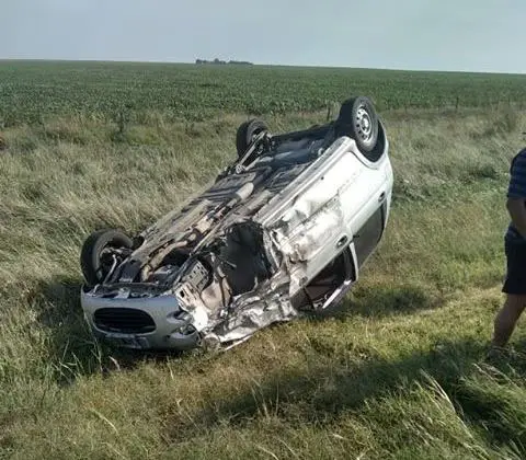 “Tuve un accidente tremendo en la ruta y agradezco estar viva”