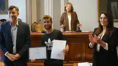 Diego Simon: “Con disciplina, con esfuerzo, con garra, se pueden lograr muchas cosas"