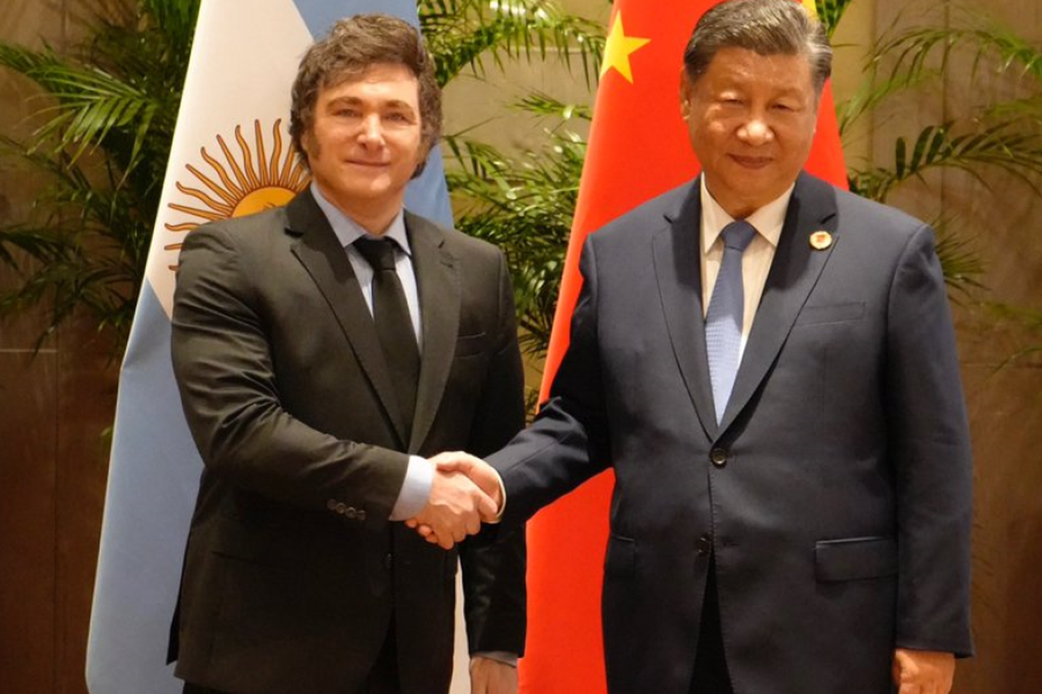 Javier Milei se reunió con Xi Jinping