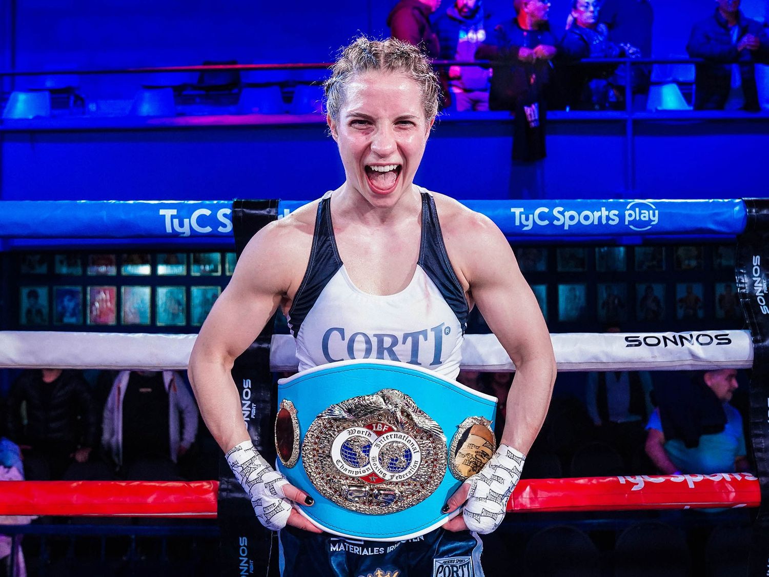 Cudos se consagró campeona mundial FIB