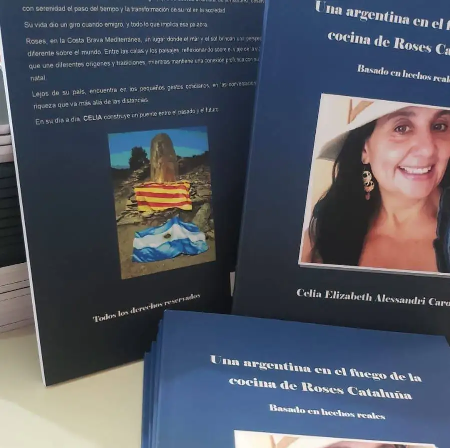 Presentan en Gualeguay el libro “Una argentina en el fuego de la cocina de Roses Cataluna”