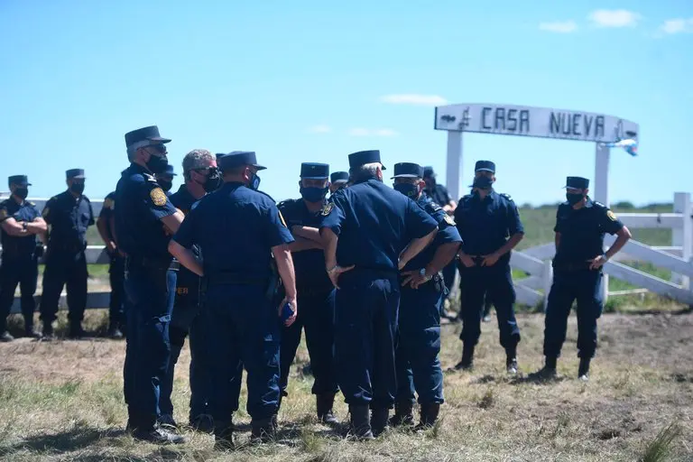 Tensión en Entre Ríos: militantes de Grabois, cara a cara con la policía y los ruralistas