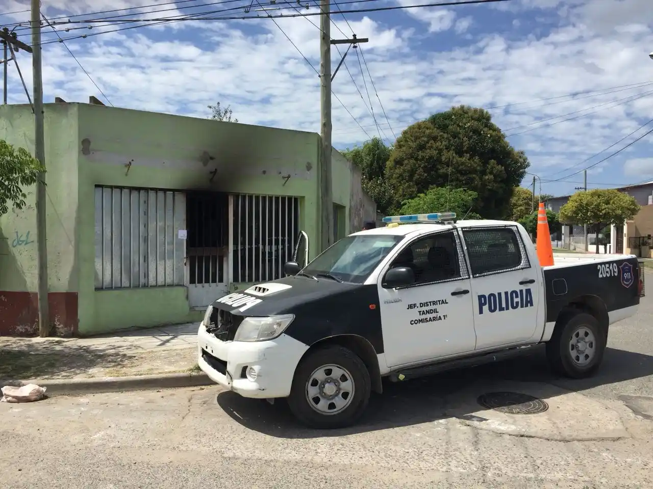 Nueva requisa en la casa incendiada,  resultado de la autopsia y el comparendo de testigos