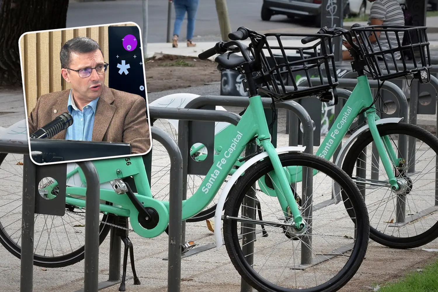 Bicicletas públicas en Rafaela: Mársico presentó un proyecto para crear el sistema “Rafaela en Bici”