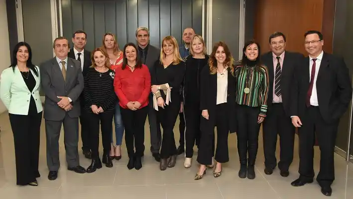 El STJ recibió a las nuevas autoridades de la Asociación de Magistrados