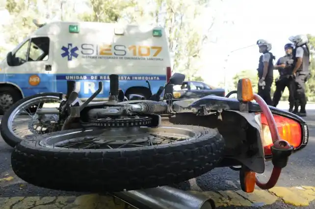 Las motos participan en el 80 por ciento de los accidentes fatales