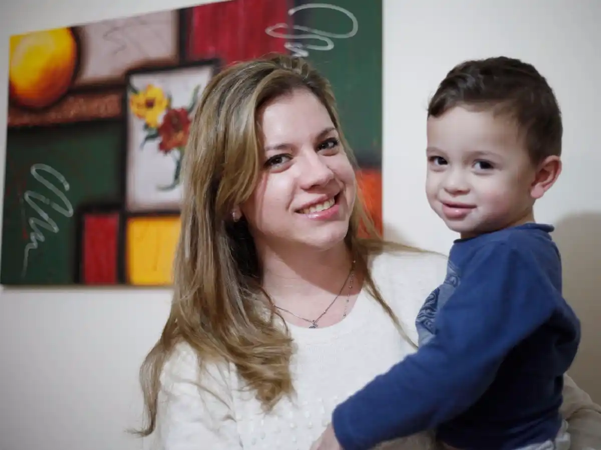La fuerza de Paulina: tenía el 40% del cuerpo quemado, logró salir adelante y fue mamá