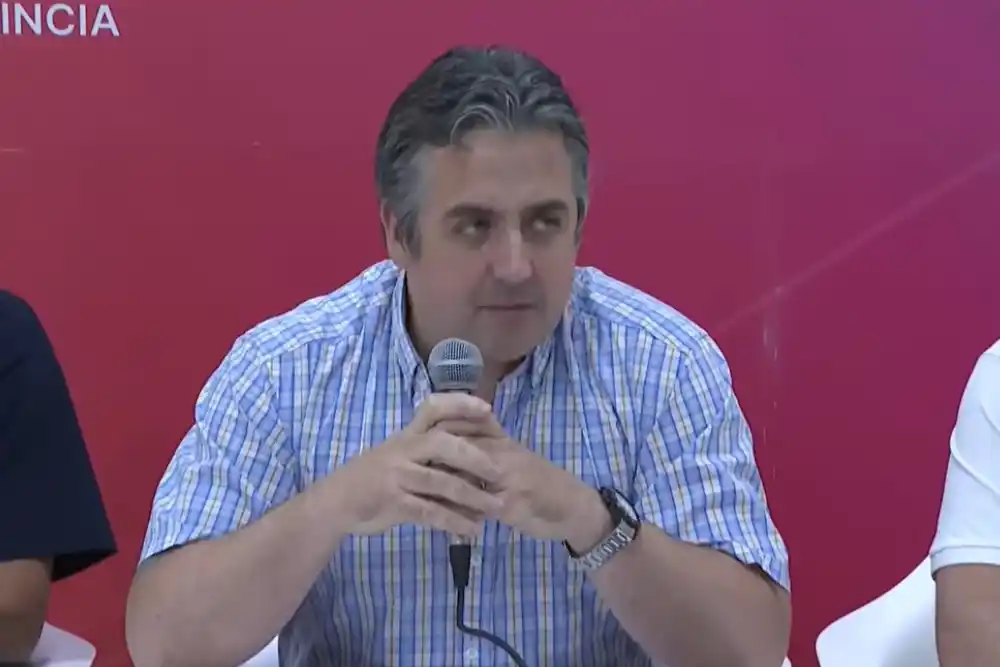 Pablo Cococcioni, ministro de Seguridad de Santa Fe.