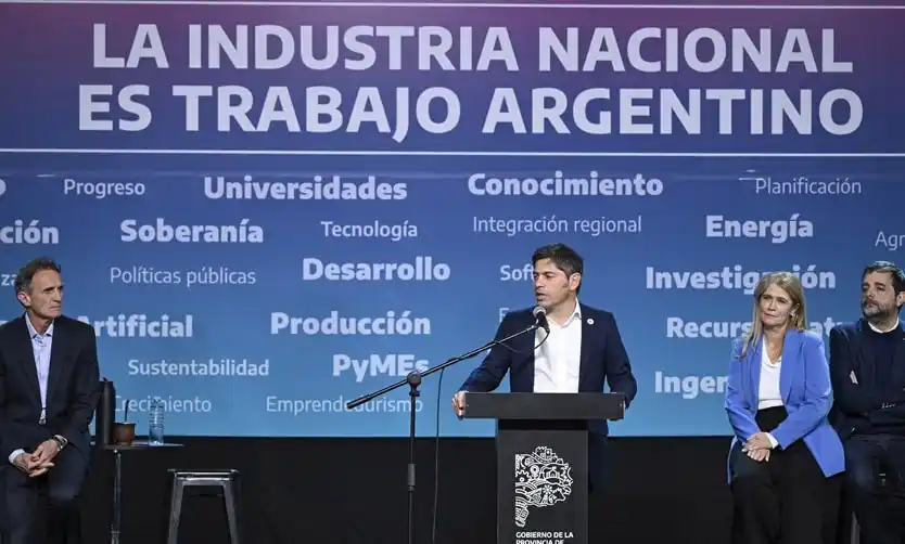 Kicillof: “Hay un futuro mejor para la provincia y el país; con producción y con industria”