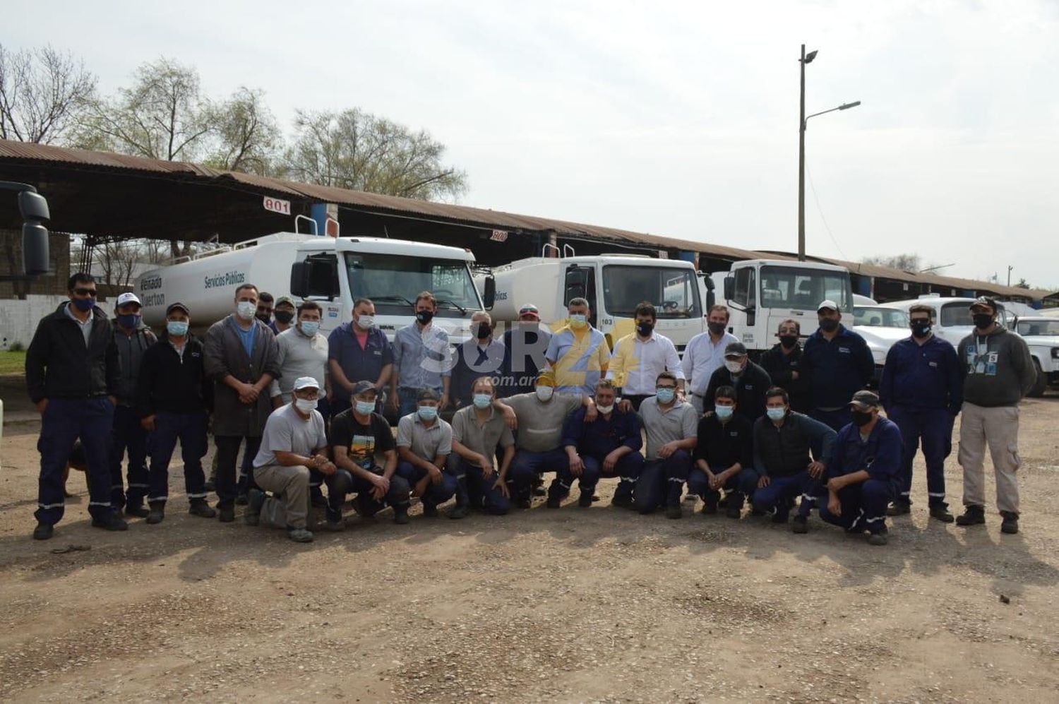 Gobierno local reparó 14 regadores para fortalecer el servicio en la primavera