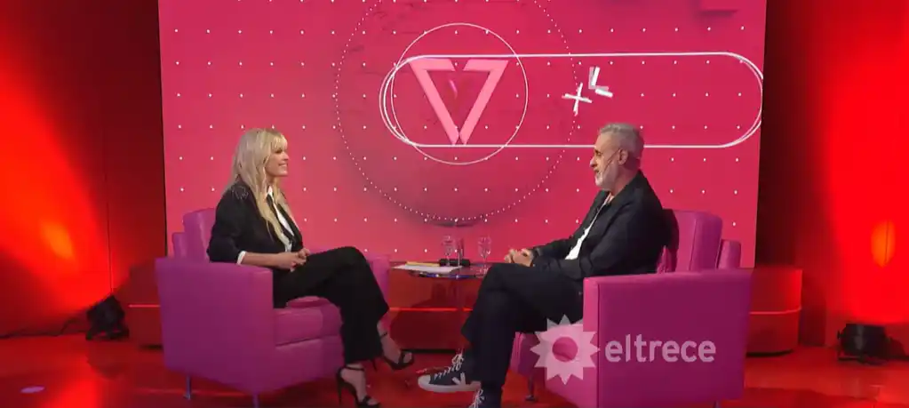 El plato fuerte del debut fue la extensa entrevista que la periodista le realizó a Jorge Rial