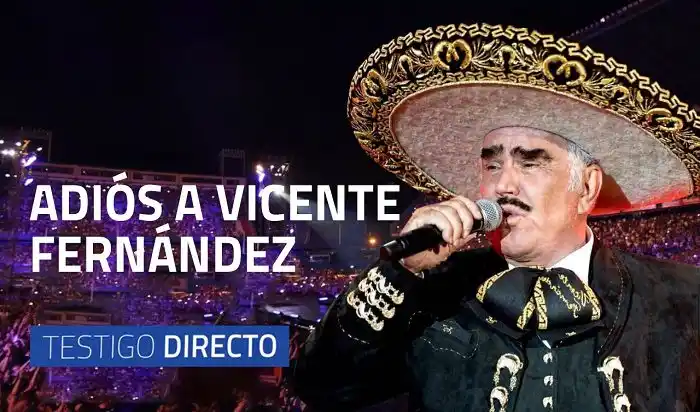 Colombia rinde homenaje a Vicente Fernández -Testigo Directo