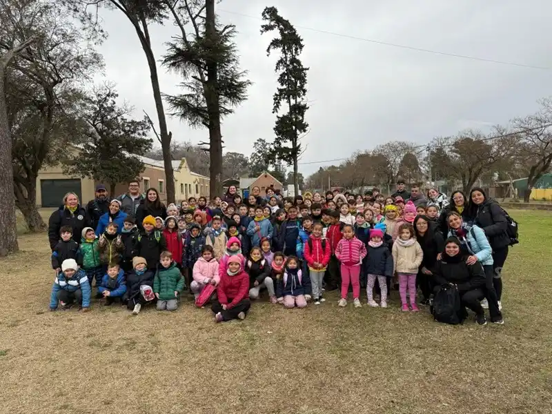 Los alumnos disfrutaron de una jornada de juego y aprendizaje.