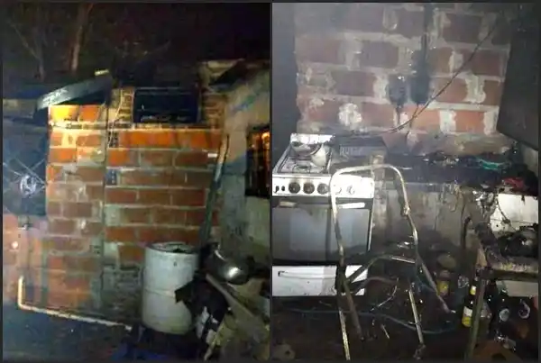 Piden colaboración para la familia que perdió todo en un incendio