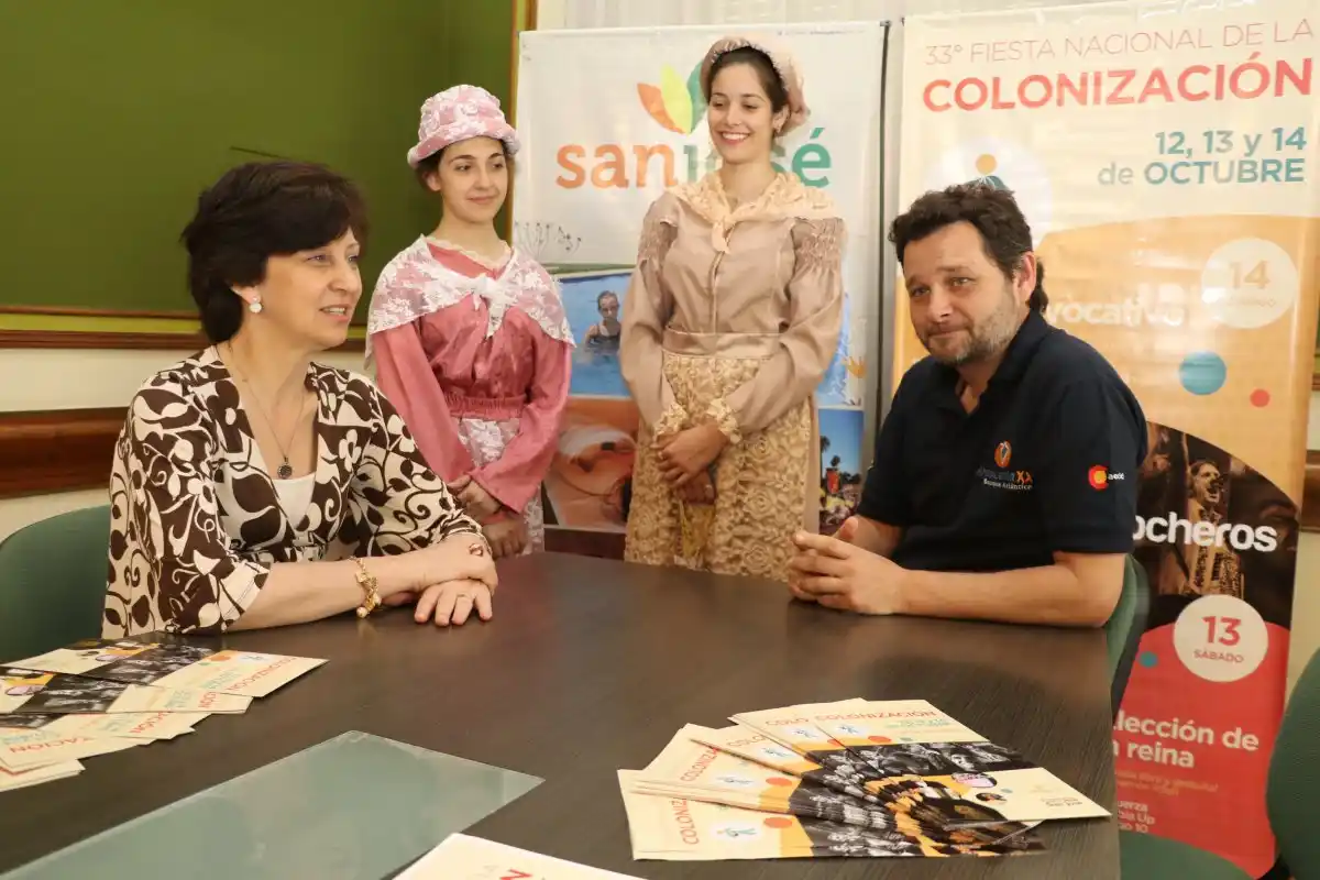 Se presentó en Gualeguaychú la 33° Fiesta Nacional de la Colonización de San José