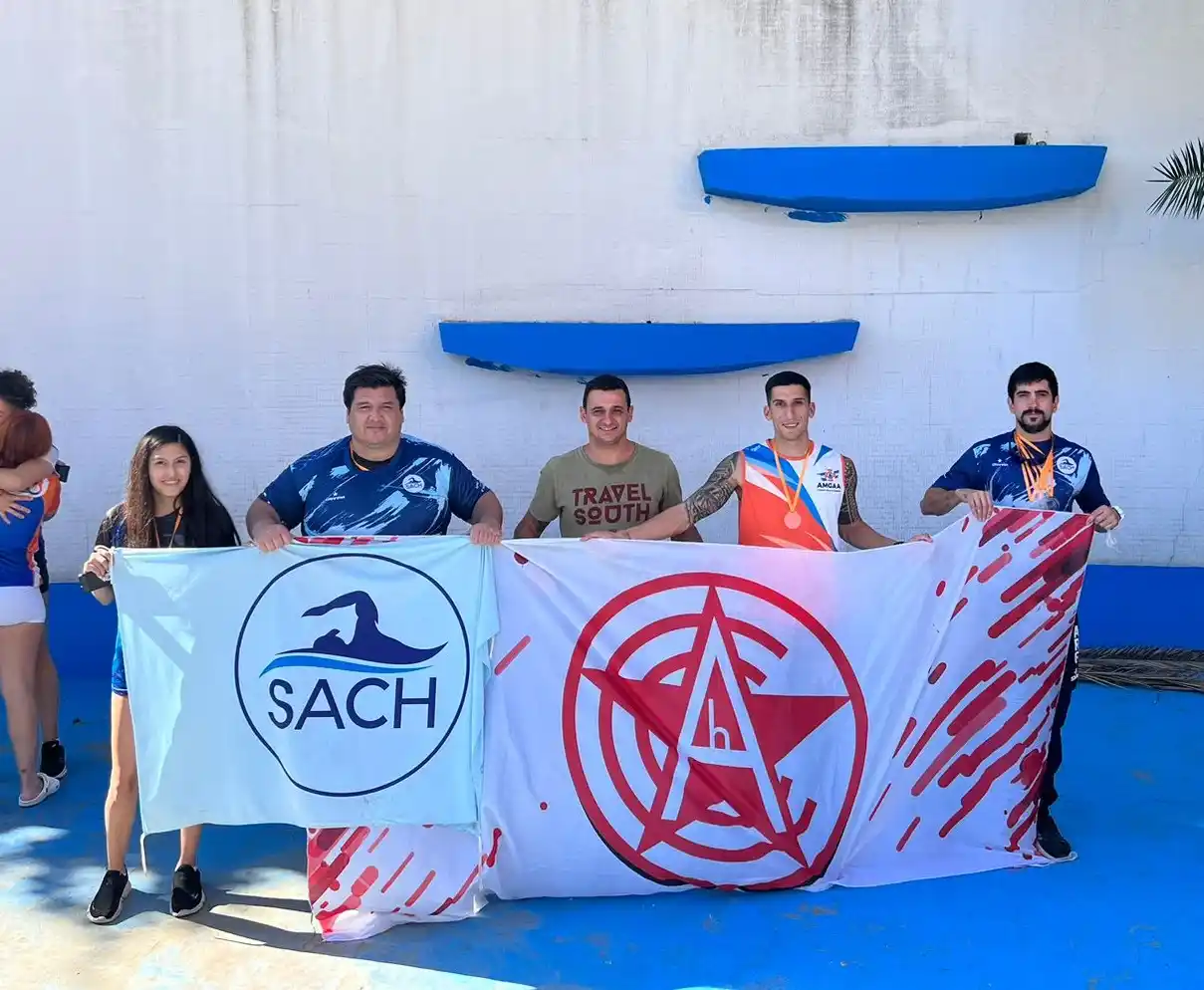 Récord nacional en lanzamiento de soga obtuvo el equipo de Salvamento Acuático Deportivo Chascomús