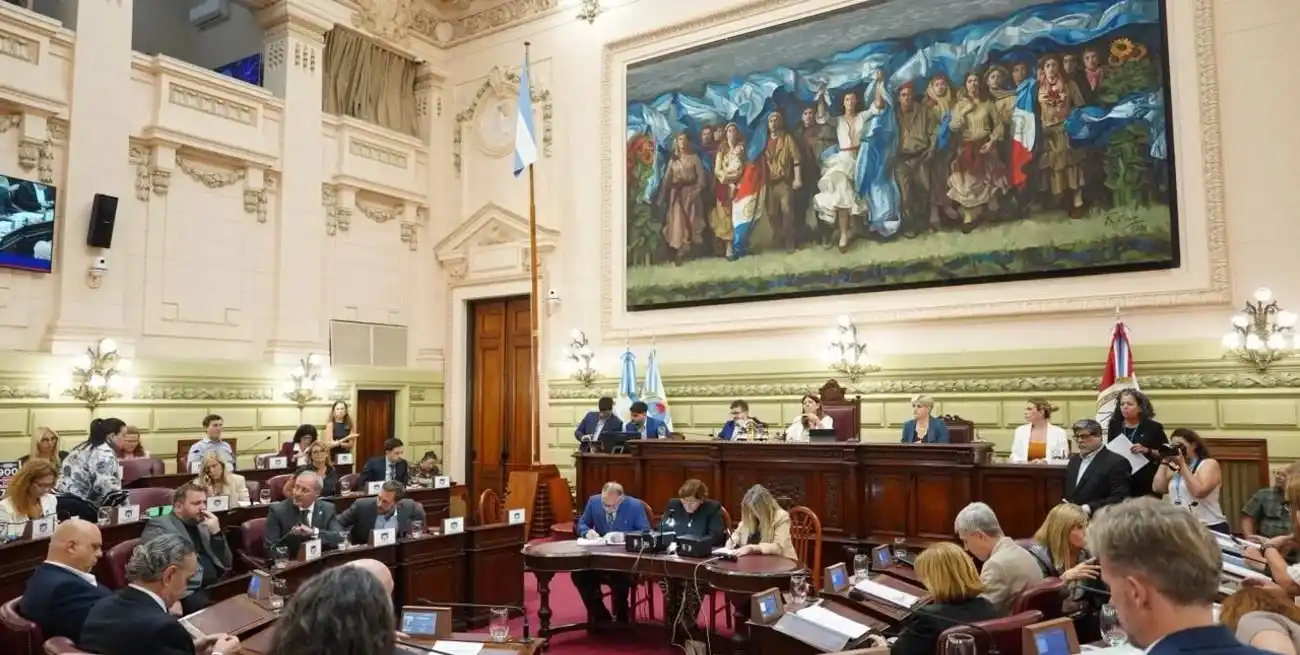 La Cámara de Diputados aprobó el dictamen con 32 votos a favor. Foto: Gentileza Cámara de Diputados