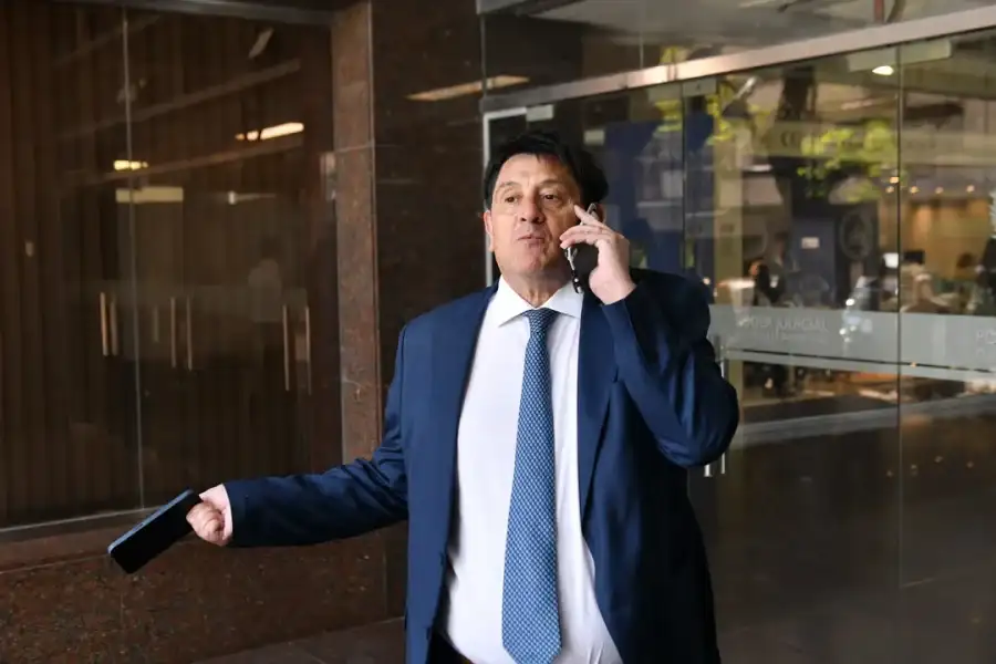 Rodolfo Baqué, defensor de la imputada. NA