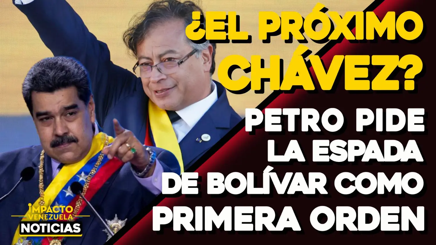 Con LA ESPADA DE BOLÍVAR al lado Petro promete acabar con tres décadas de conflicto armado – VIDEO IMPACTO VENEZUELA