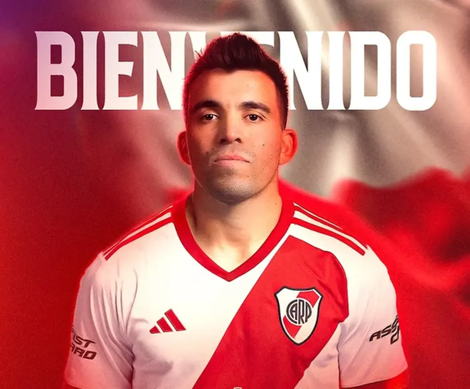 El video de River para recibir al Huevo Acuña: "Bienvenido campeón del mundo"