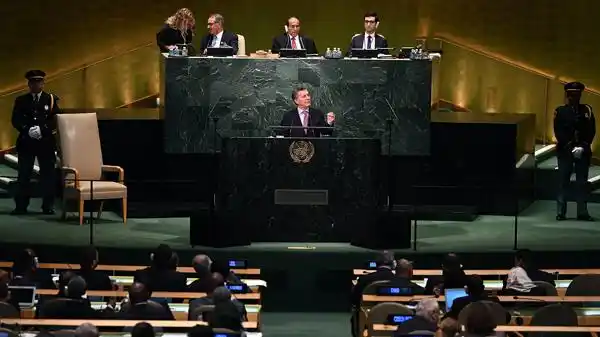 Mauricio Macri en la ONU: Narcotráfico, terrorismo y pobreza