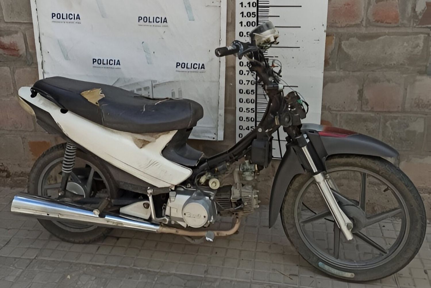 Recuperaron una moto robada: la conducía un joven de 21 años