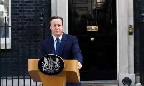 Tras la salida británica de la Unión Europea, Renunció Cameron