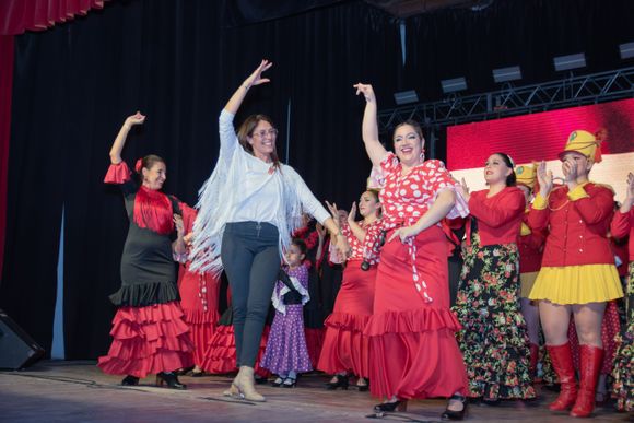 Andrea Tolosa sobre la Fiesta de las Colectividades: “Estamos muy felices”