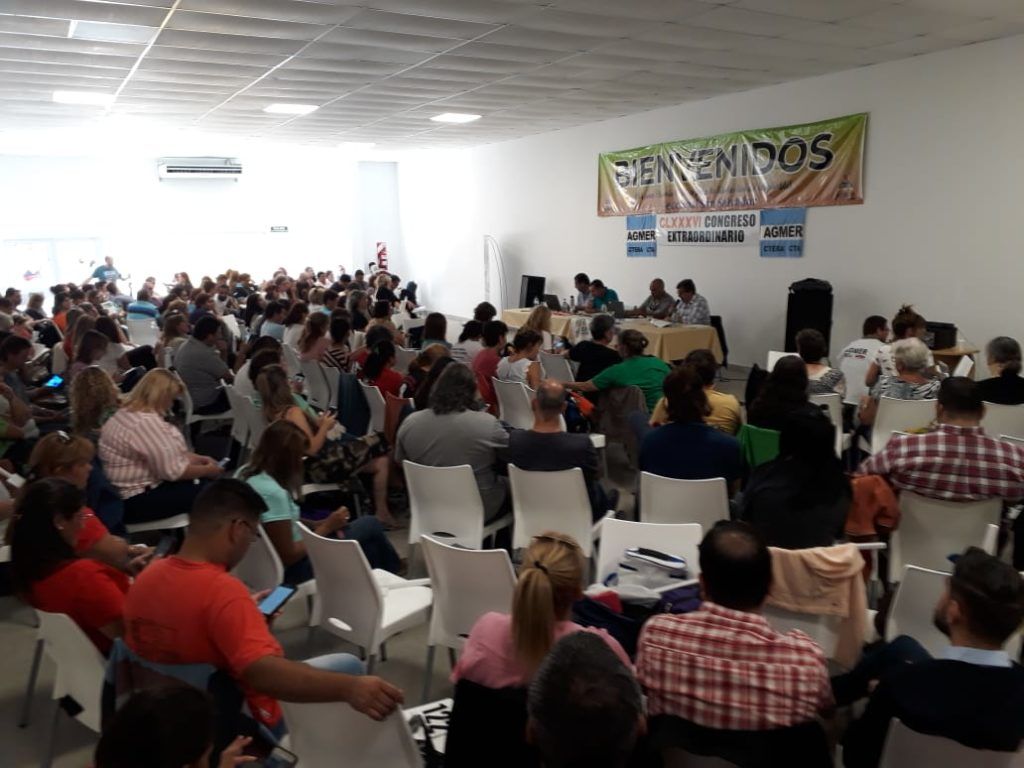 Agmer rechazó la propuesta salarial del Gobierno, sin ir al paro