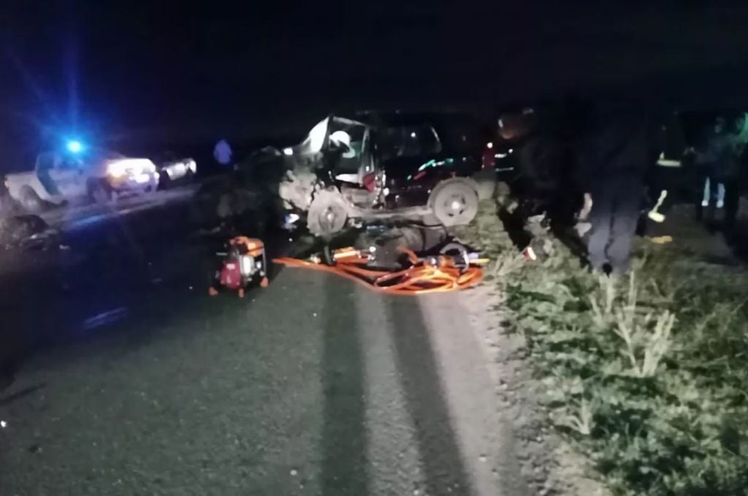 Accidente fatal en ruta 36: murió un joven tras chocar una camioneta y contra un auto