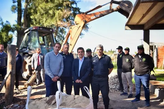 Ritondo supervisó el derribo del búnker narco 122 en la Provincia