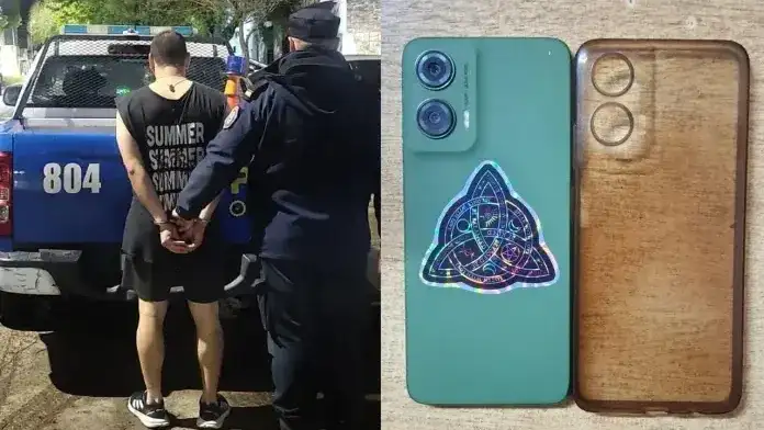 Quería comer sushi pero terminó preso y con el celular secuestrado