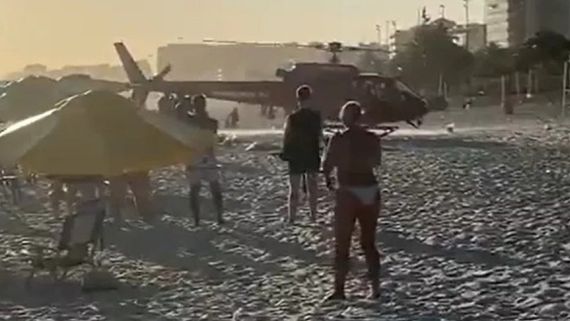 Violencia en Brasil: hinchas de Racing fueron atacados a tiros en la playa de Barra da Tijuca