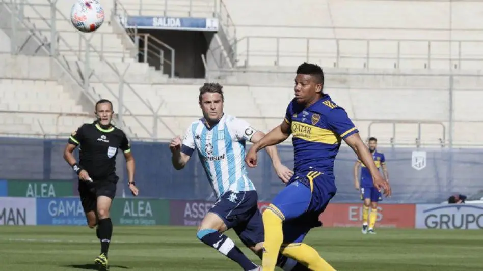 Racing eliminó a Boca en los penales y es finalista de la Copa de la Liga
