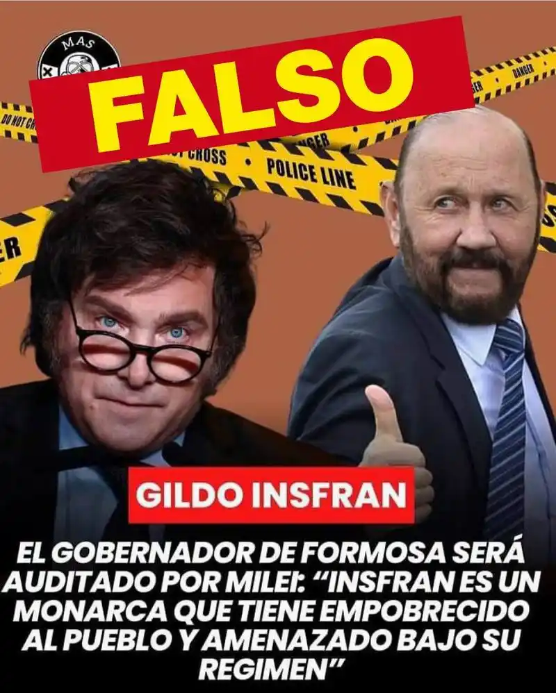 Desmienten versiones de auditoría a Formosa 
y La Rioja por parte del presidente Milei