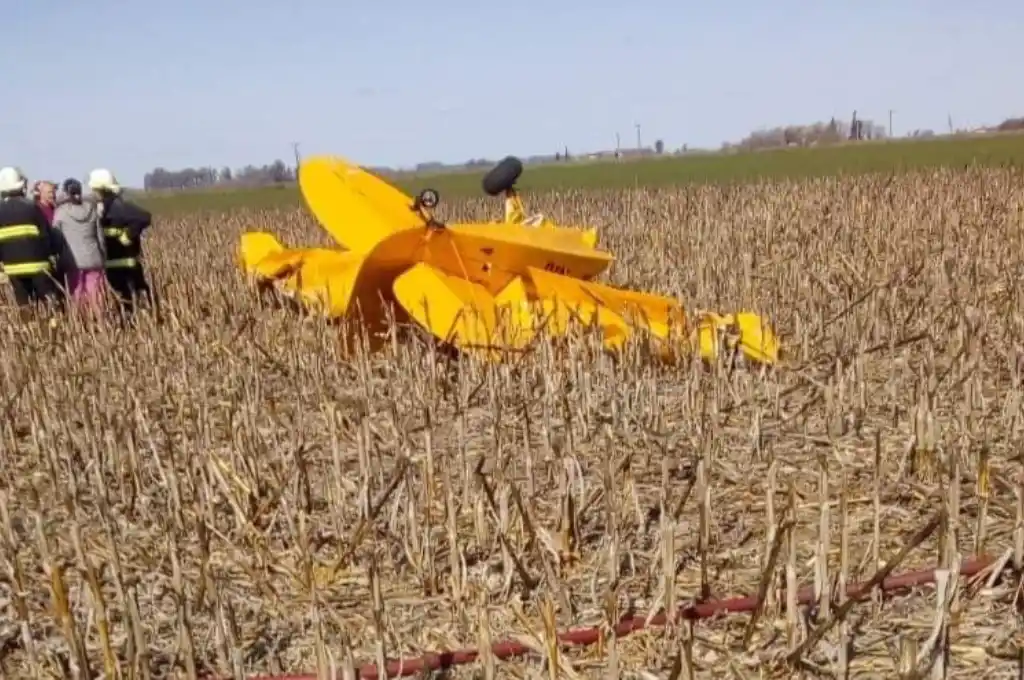 Tragedia en Chañar Ladeado: murió un joven al estrellarse con su avioneta