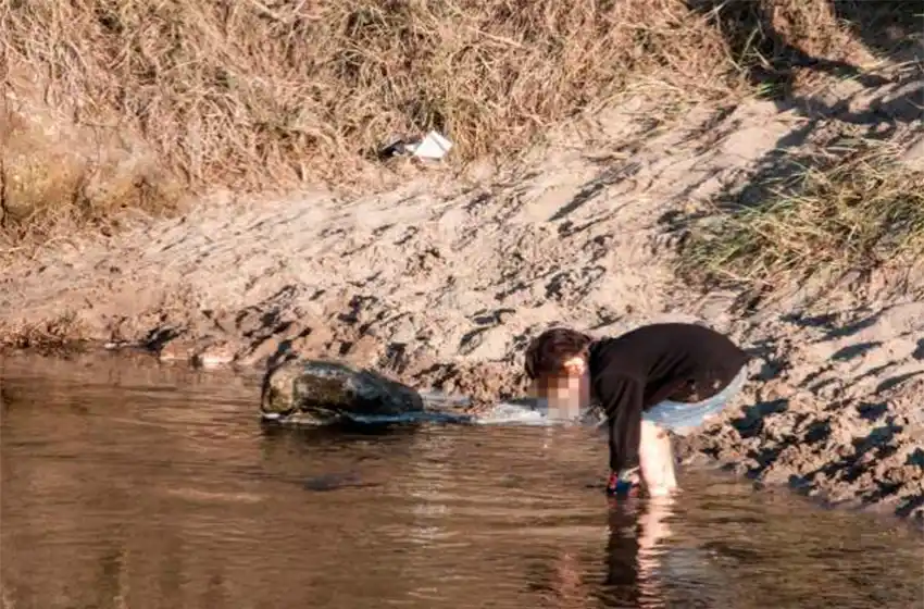 Balneario Luna Roja: denuncian que las cabañas vuelcan efluentes cloacales en el Arroyo Lobería