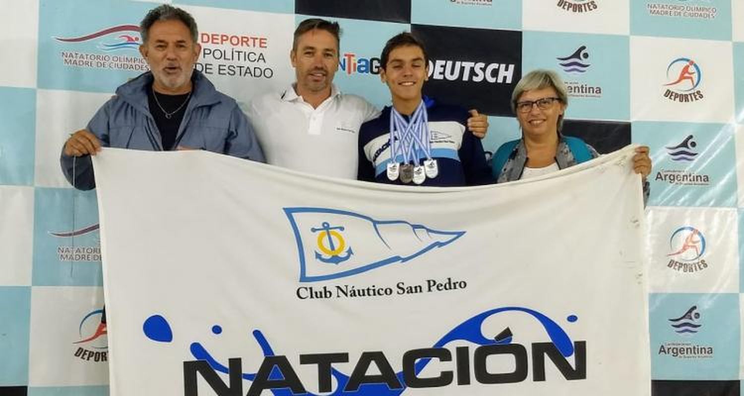 Concluyó el Nacional para cadetes y juveniles en Santiago del Estero con otra medalla de Bruno Giles