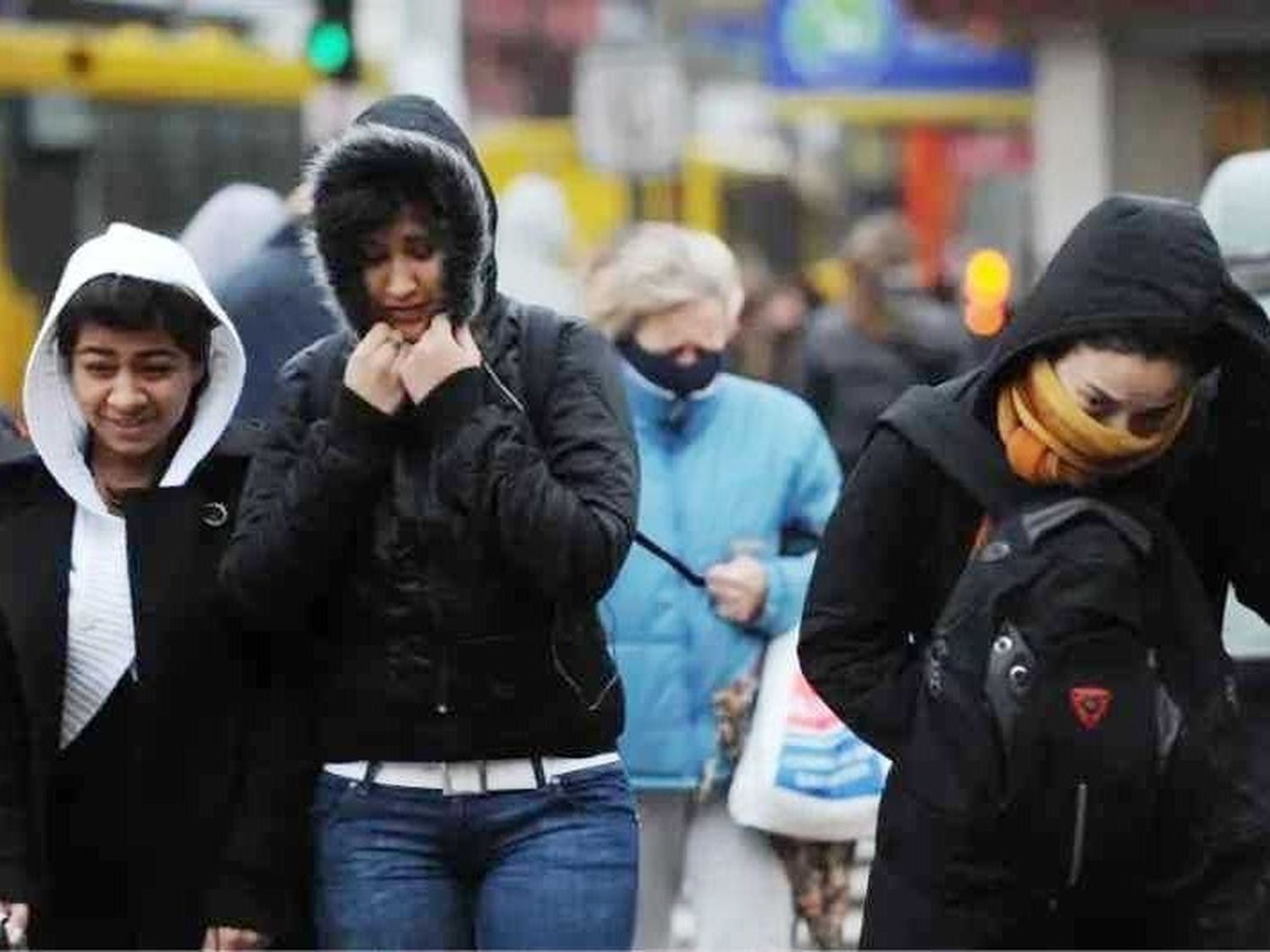 El intenso frío polar en toda la provincia
podría extenderse hasta el fin de semana