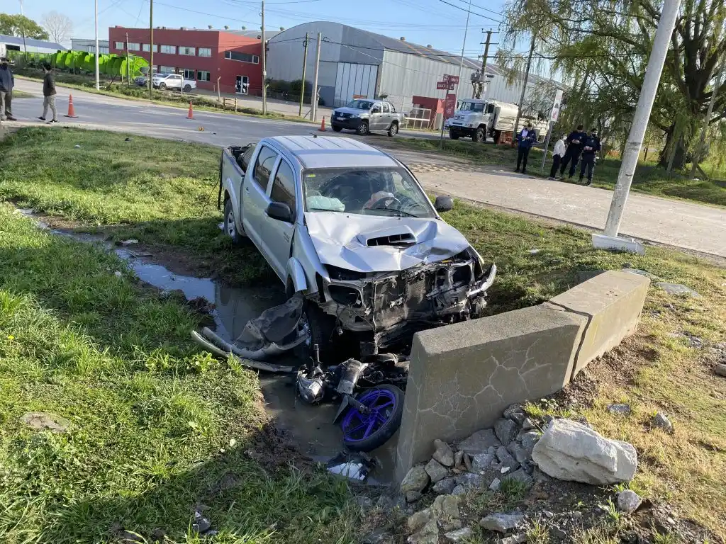 Fatal accidente en el Parque Industrial