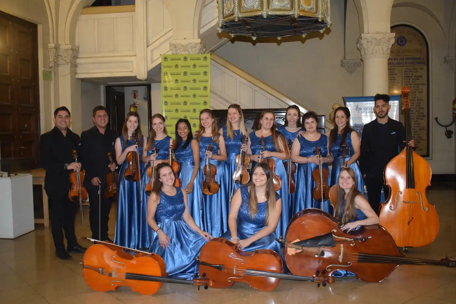 Concierto de la Filarmónica local con música de películas en el Brazzola