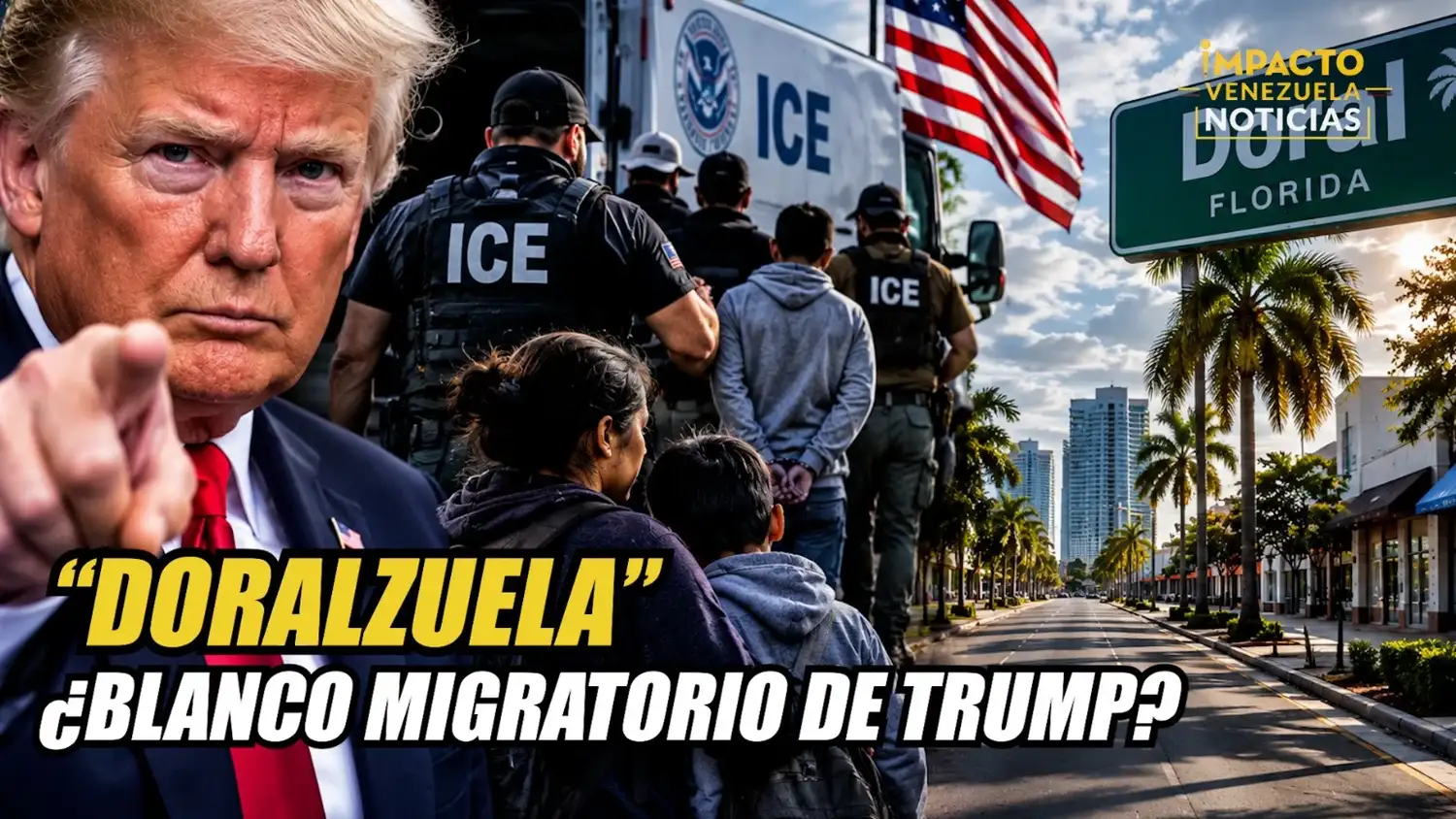 TERROR EN EL DORAL: ICE golpea el corazón venezolano de Florida