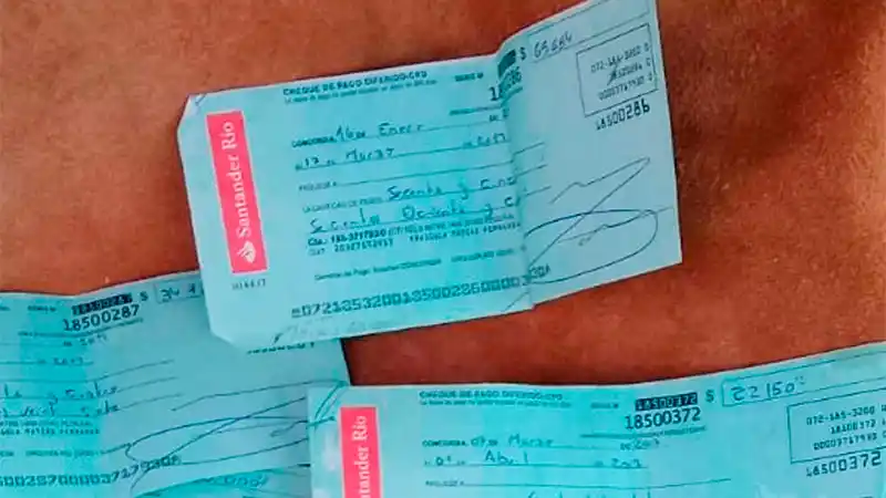 Cheques sin fondo: Entrerriano habría concretado estafas por $8 millones