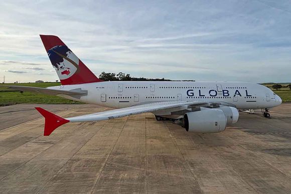 Against the grain, new British airline confirms date for its first flights with an Airbus A380