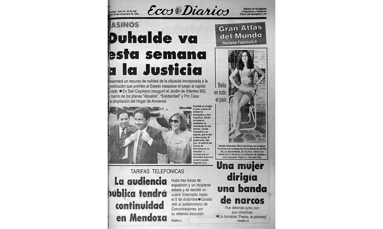 Martes 22 de noviembre de 1994