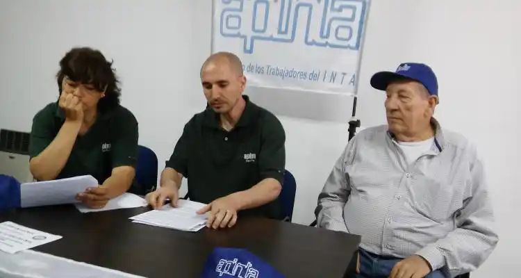 Trabajadores de Inta reclaman contra recorte presupuestario
