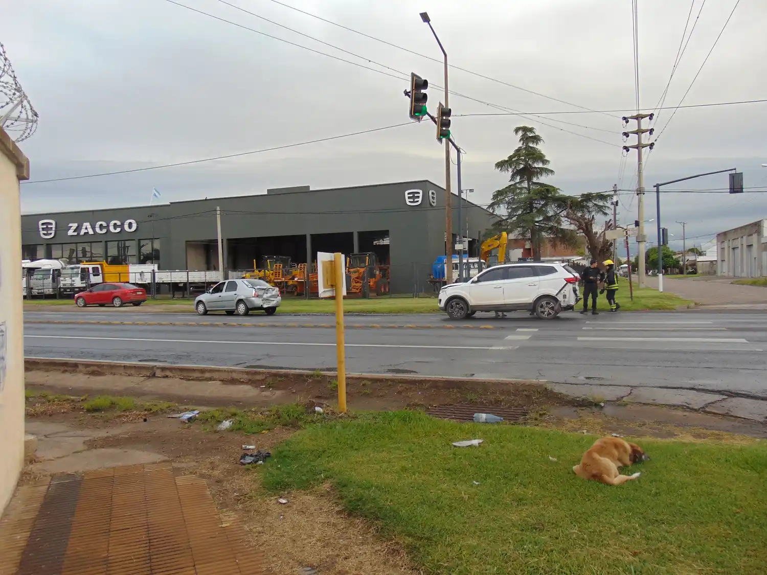 Accidente Ruta 8 y 25 de Mayo