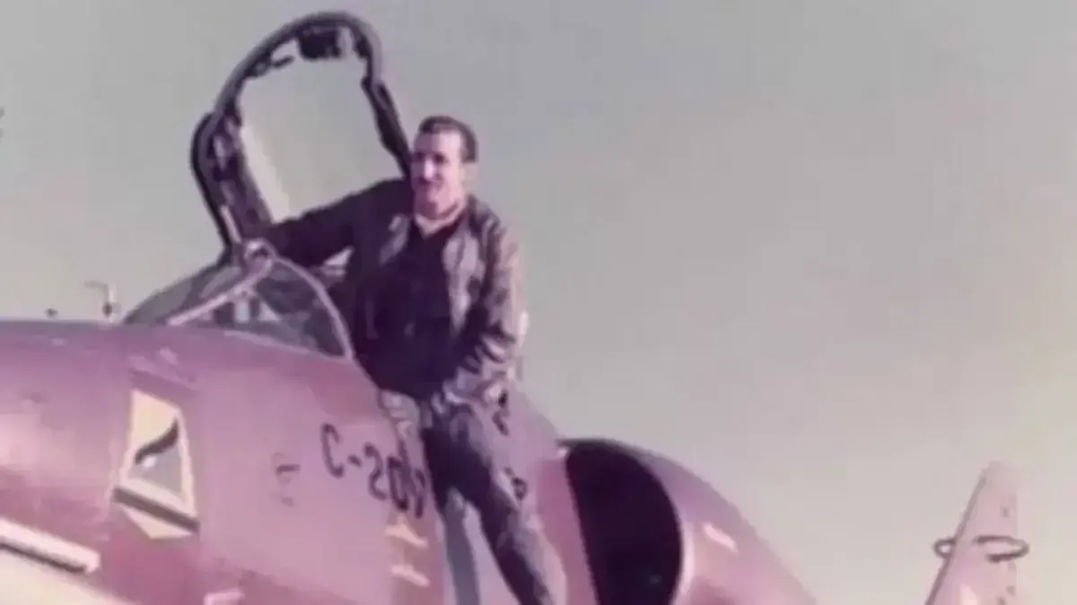 Dolor por la muerte del piloto Rinke, el "Numeral de Hierro", héroe de Malvinas