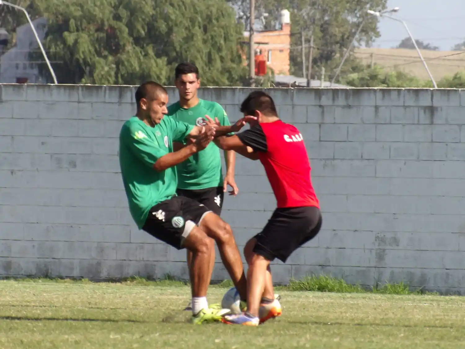 Kimberley se midió con San Lorenzo